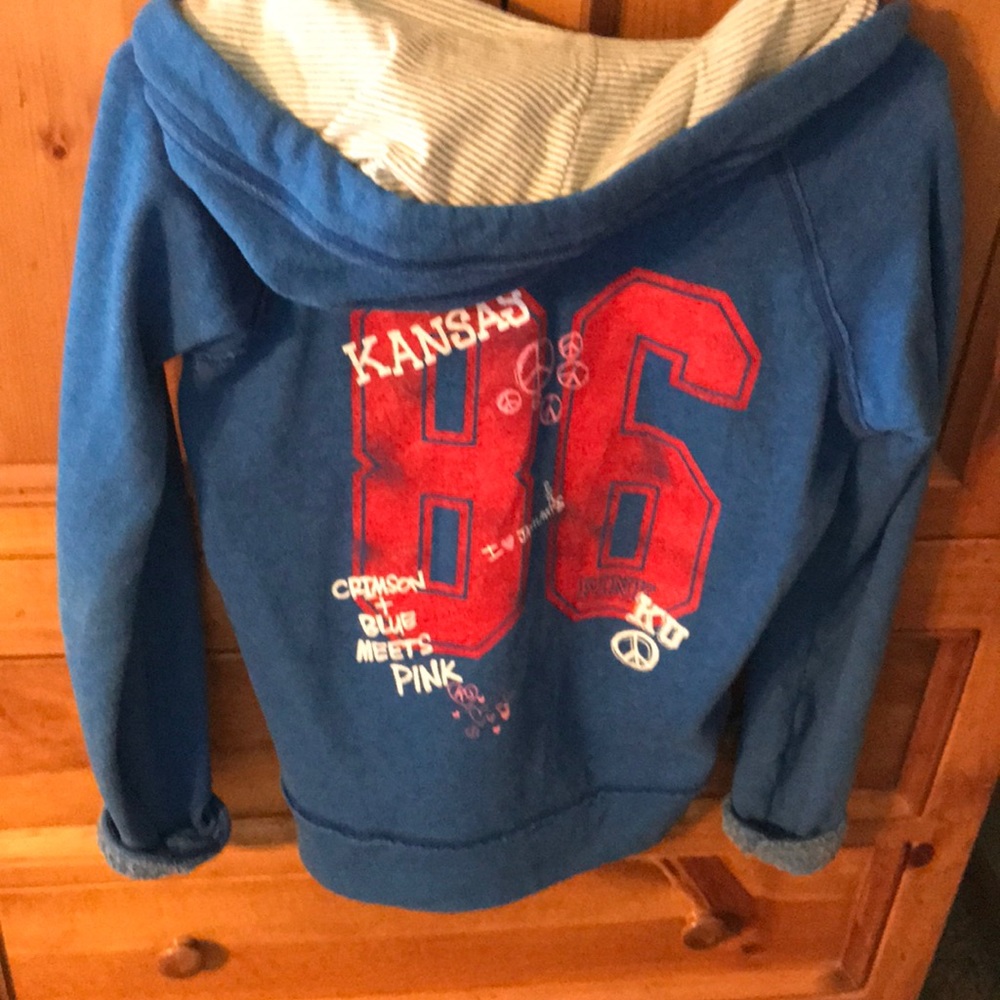 Pink brand KU zip up - Picture 3 of 3
